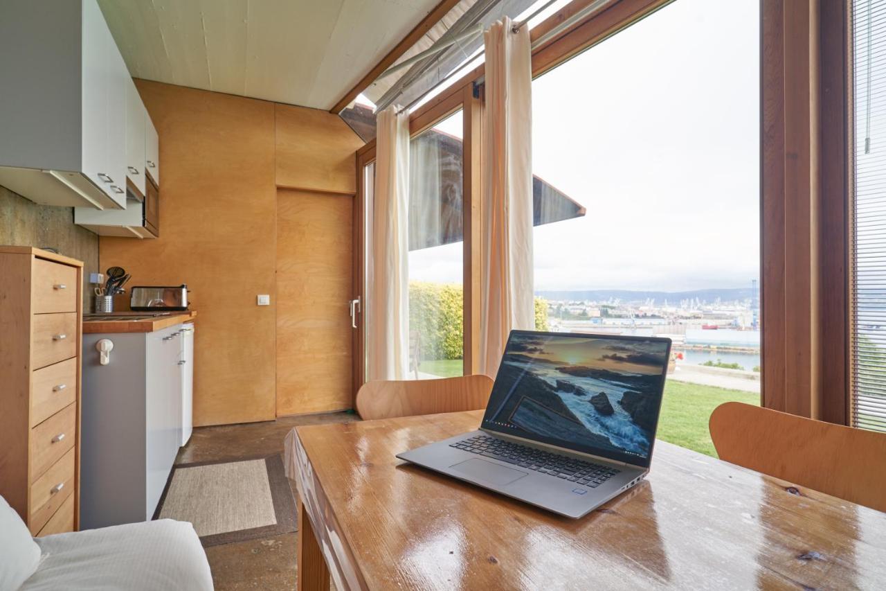 Apartamento con piscina y excelentes vistas Ferrol Exterior foto