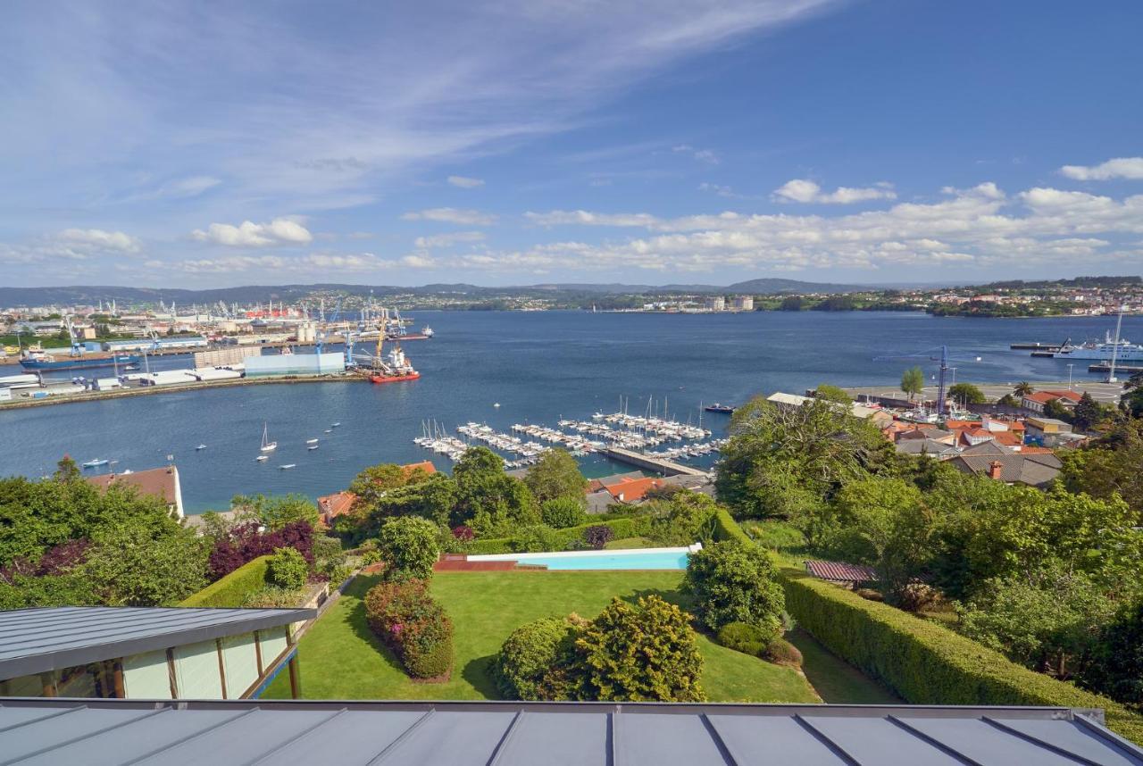 Apartamento con piscina y excelentes vistas Ferrol Exterior foto