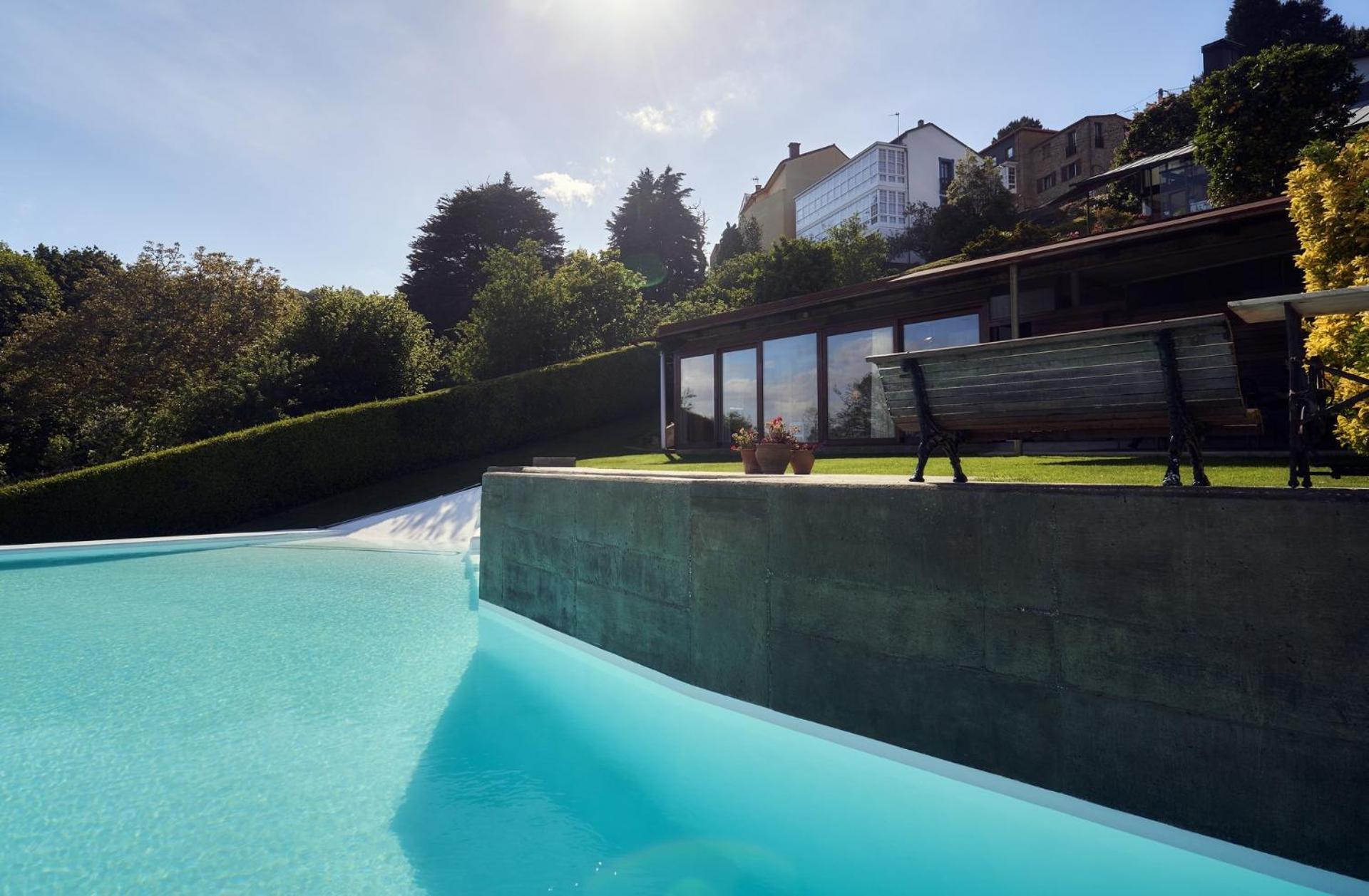 Apartamento con piscina y excelentes vistas Ferrol Exterior foto